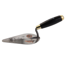 Trade Assurance 8'' Carbon Steel Forged Bricklaying Trowel With Wooden Handle